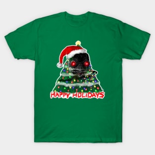 Tree Intruder - Christmas Tree - Happy Holidays T-Shirt